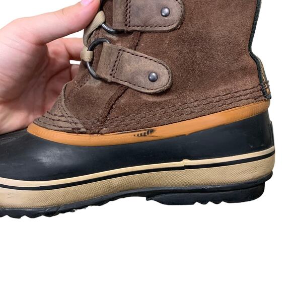 Sorel Joan of Arctic Tall Boots Women's Sz 6 Brown Waterproof Insulated Lace Up - Picture 13 of 13